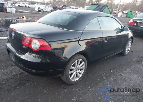 2008 Volkswagen Eos Komfort/Turbo из США, поврежденный, VIN WVWBA71F48V051758